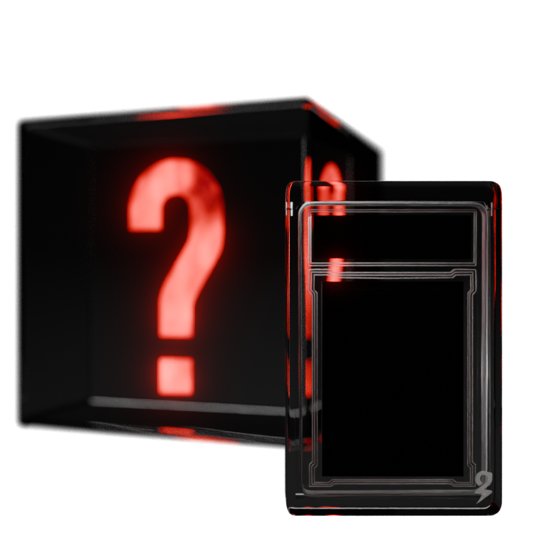 Mystery piece with red question mark